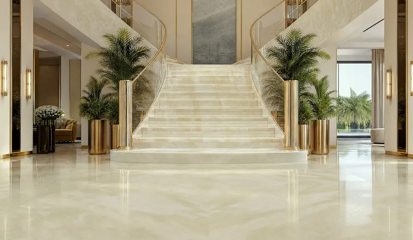 Мрамор Bianco Namibia Extra Green